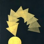 Cercle et 10 triangles, Circa 1978 – Pol BURY [1922- 2005]