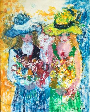 Jeunes filles aux bouquets, Circa 2000  – Willering, EPKO [1928]